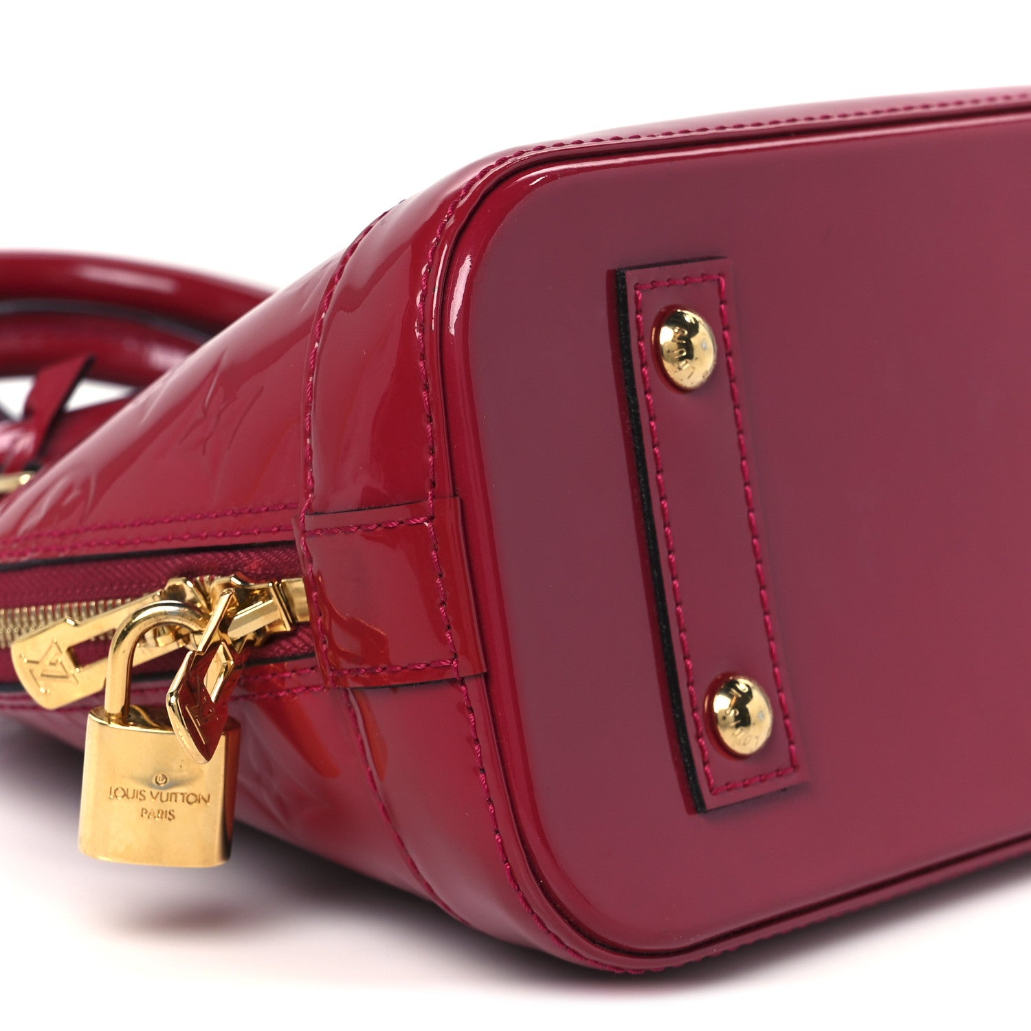 Louis Vuitton Vernis Alma BB Rose Indien 10 of 11