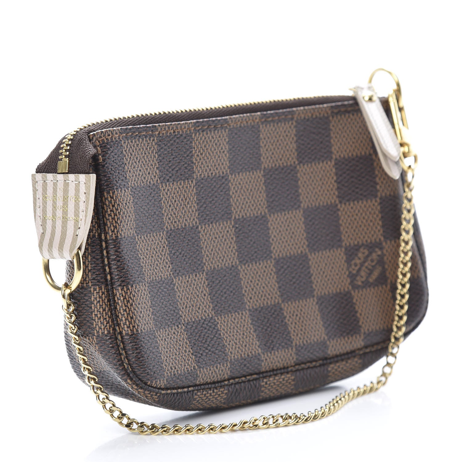 Louis Vuitton Damier Ebene Trunks and Locks Mini Pochette Accessories 3 of 8