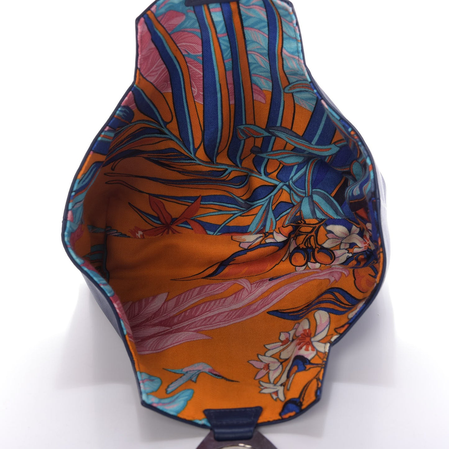 Swift Cashmere Silk Petit H Stirrup Bag Multicolor