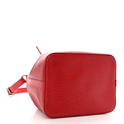 Louis Vuitton Epi Petit Noe Castillan Red 4 of 12
