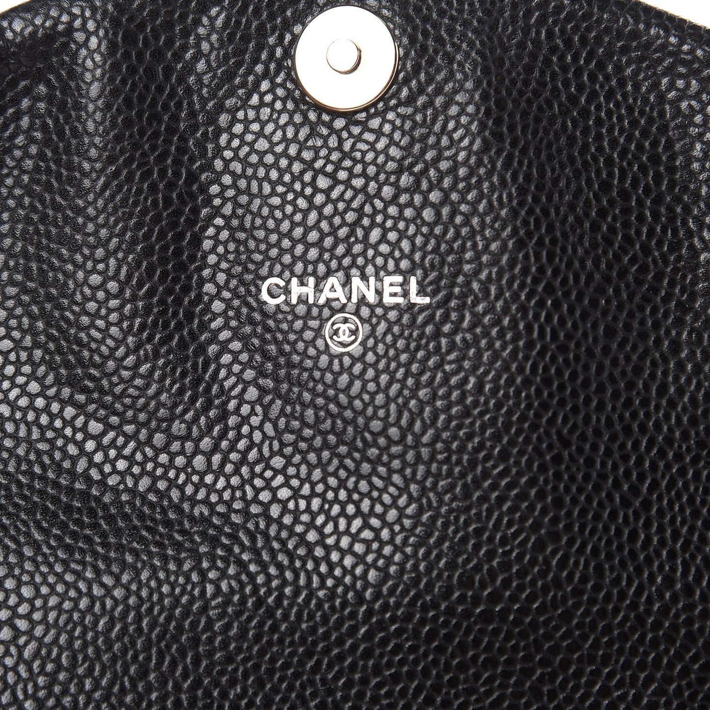 Caviar Half Moon Wallet On Chain WOC Black