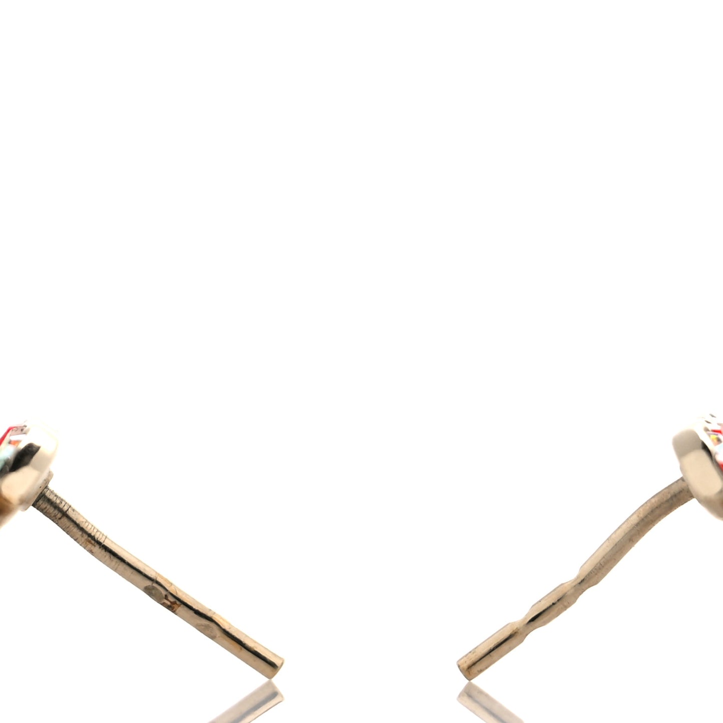 Crystal CC Earrings Gold Multicolor