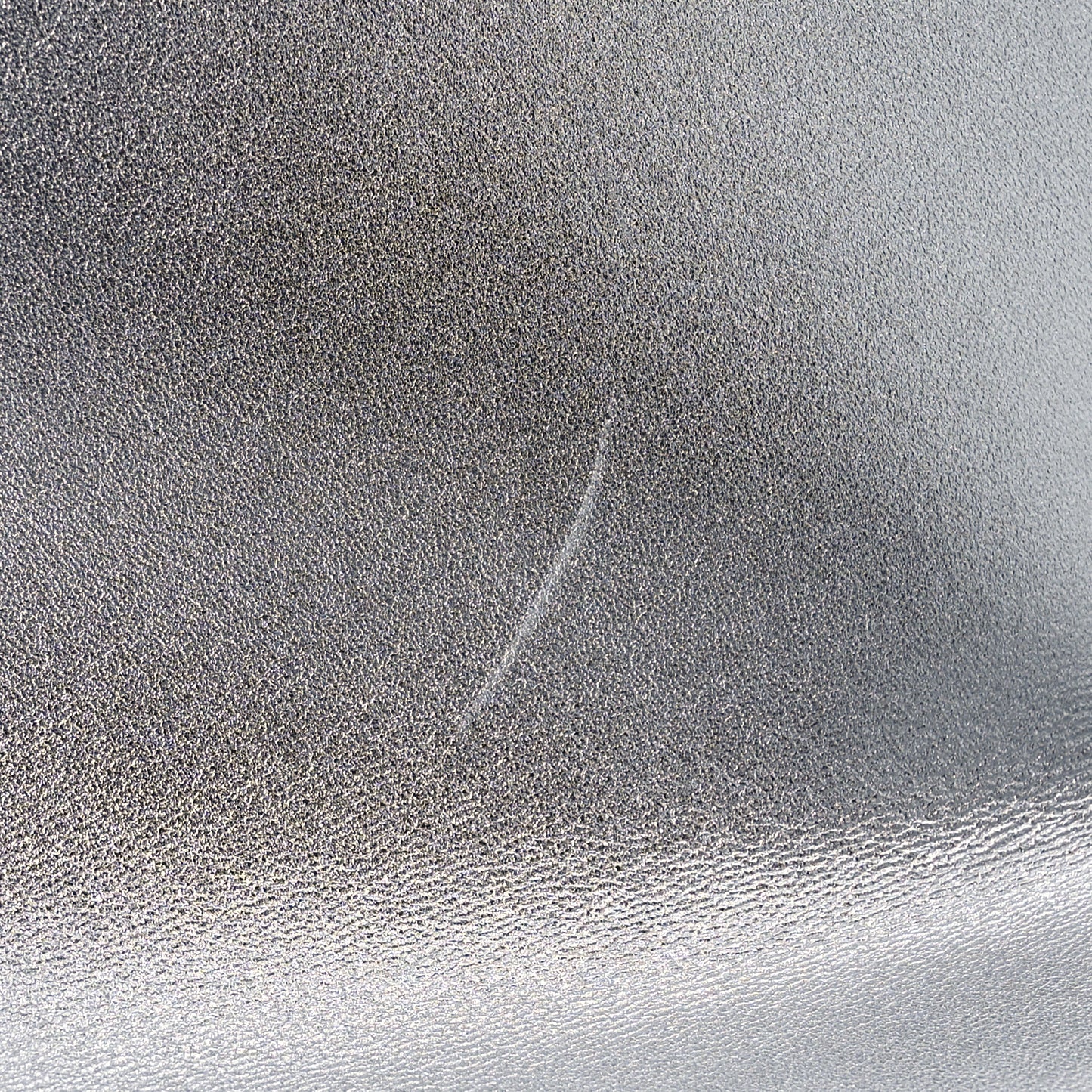 Metallic Lambskin Embossed Envelope Clutch Silver