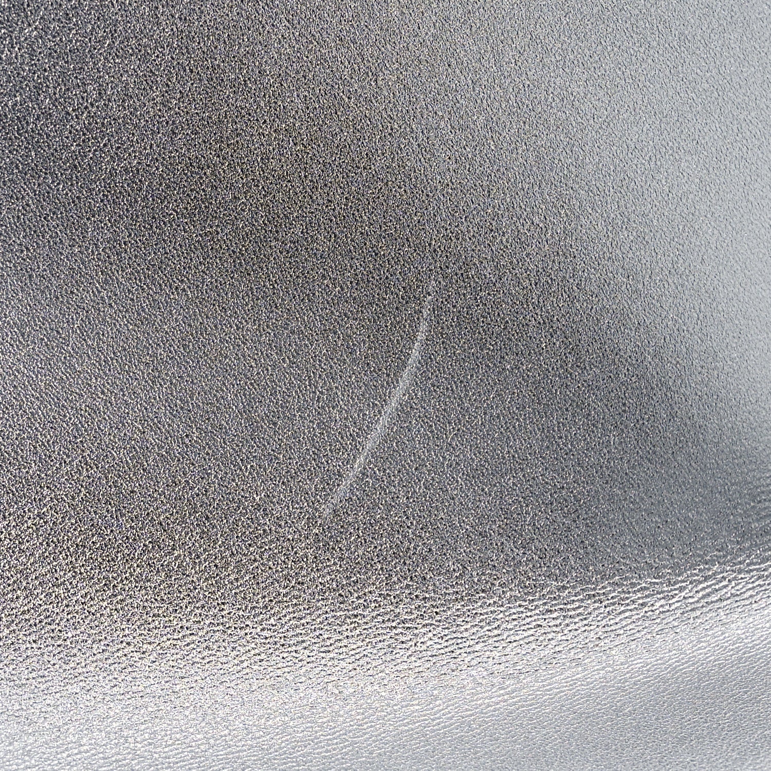 Chanel Metallic Lambskin Embossed Envelope Clutch Silver 13 of 14