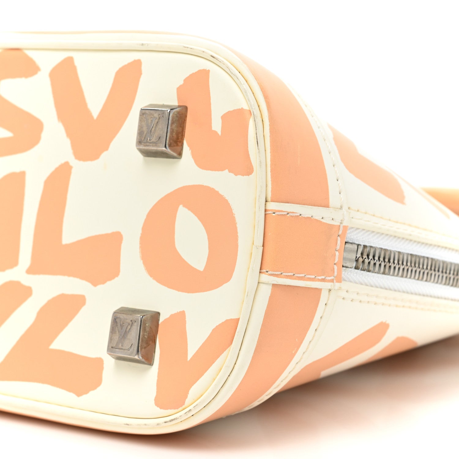 Louis Vuitton Graffiti Alma MM Peach 8 of 21