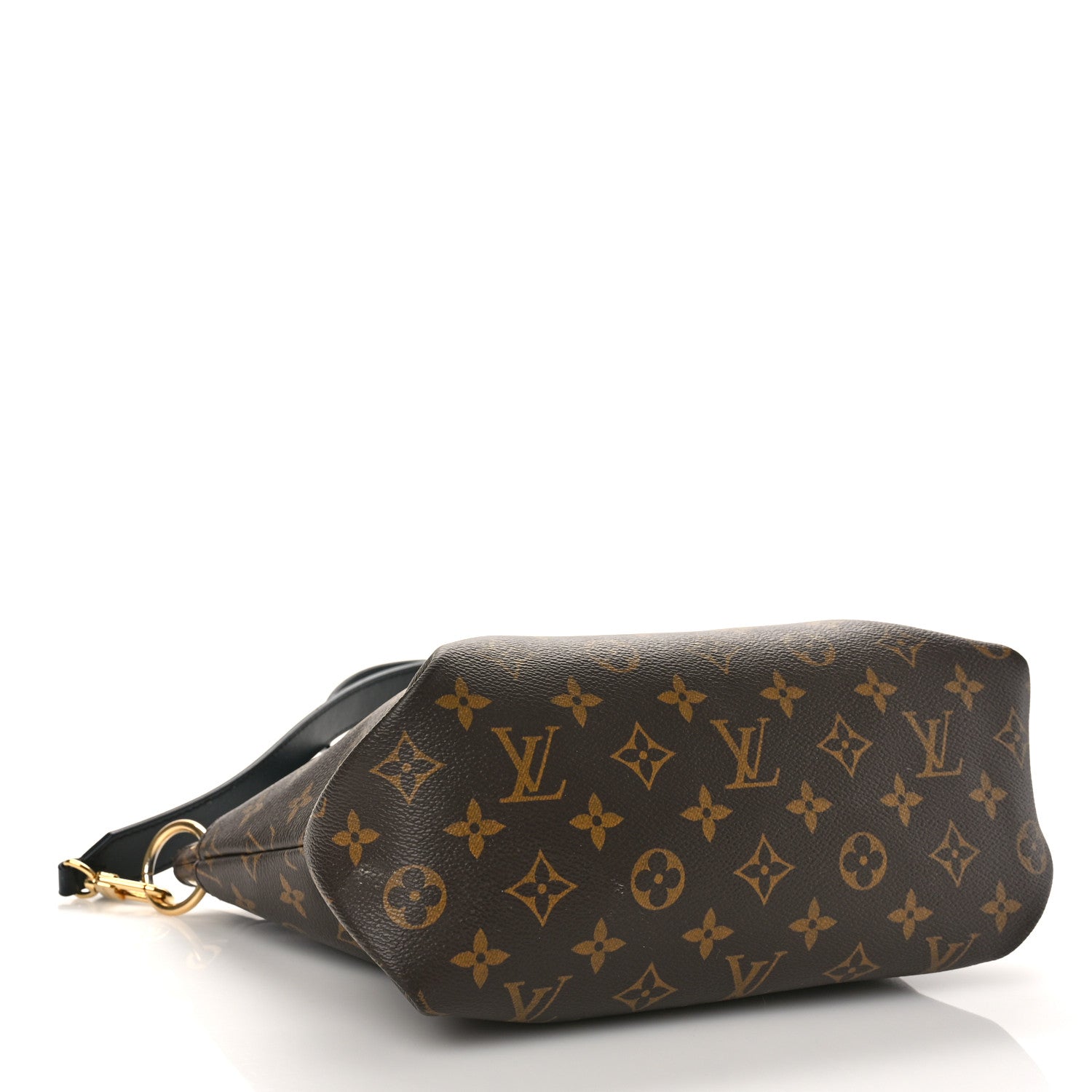 Louis Vuitton Monogram Flower Zipped Tote PM Black 4 of 8