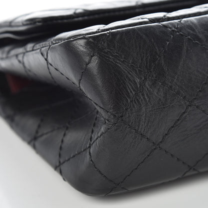 Chanel Aged Calfskin Quilted 2.55 Reissue 225 Flap Black 8 of 9