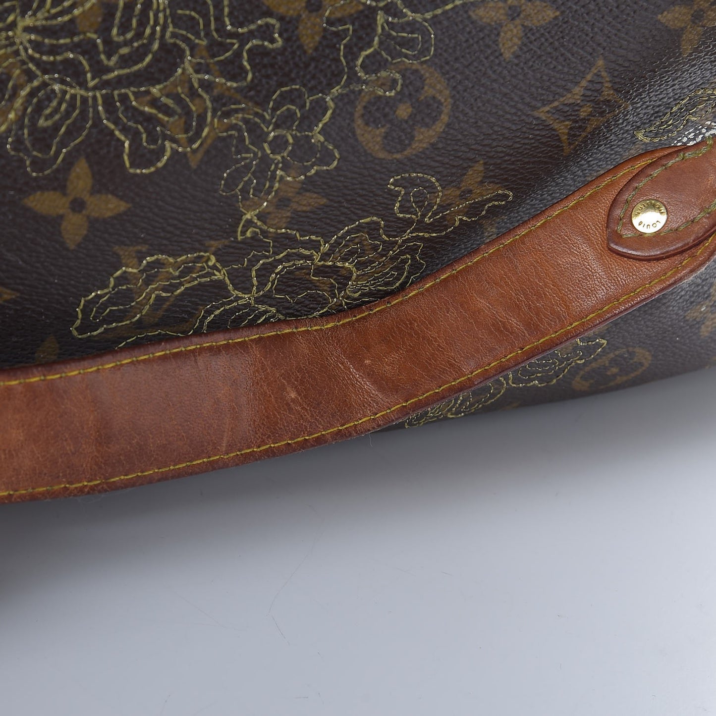 Monogram Dentelle Fersen Gold