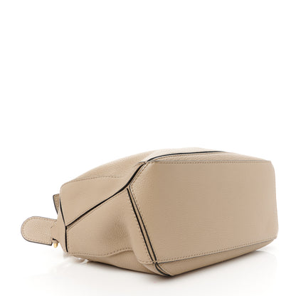 Loewe Grained Calfskin Small Puzzle Bag Sand 4 of 11
