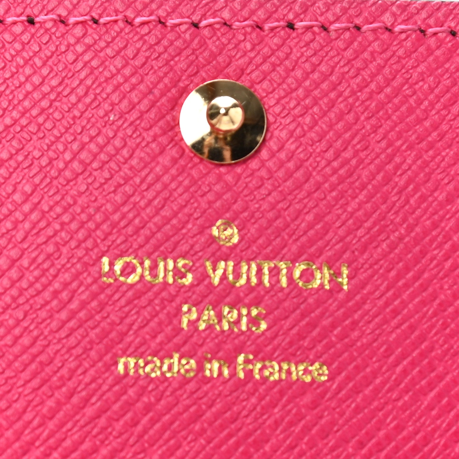 Louis Vuitton Monogram 2015 Christmas Animation Sarah Wallet Hibiscus 6 of 6