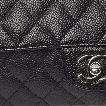 Chanel Caviar Quilted East West Flap Bijoux Chain Black 11 of 11