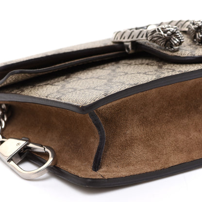 Gucci GG Supreme Monogram Super Mini Dionysus Shoulder Bag Taupe 7 of 9