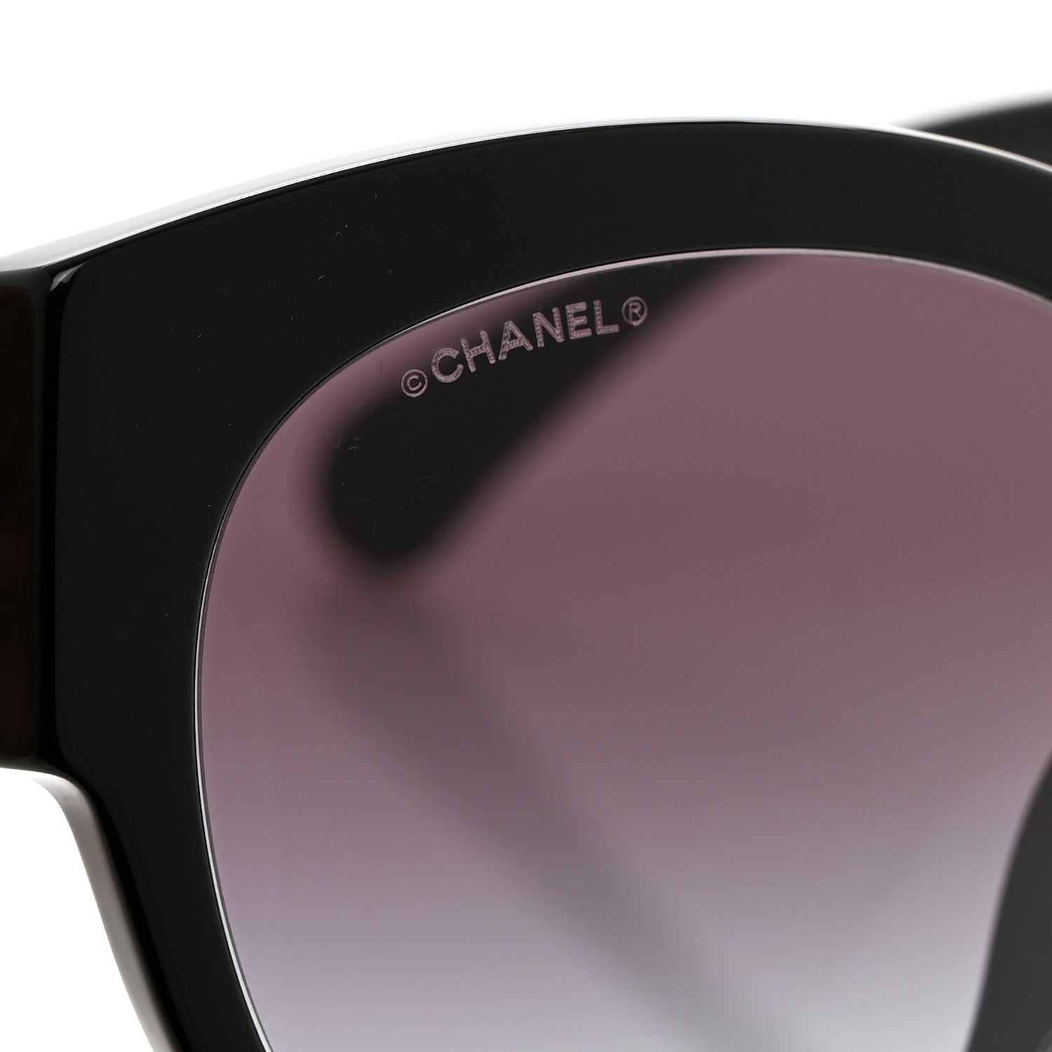 Chanel Acetate Sunglasses 5498-B-A Black 7 of 8