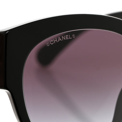 Chanel Acetate Sunglasses 5498-B-A Black 7 of 8