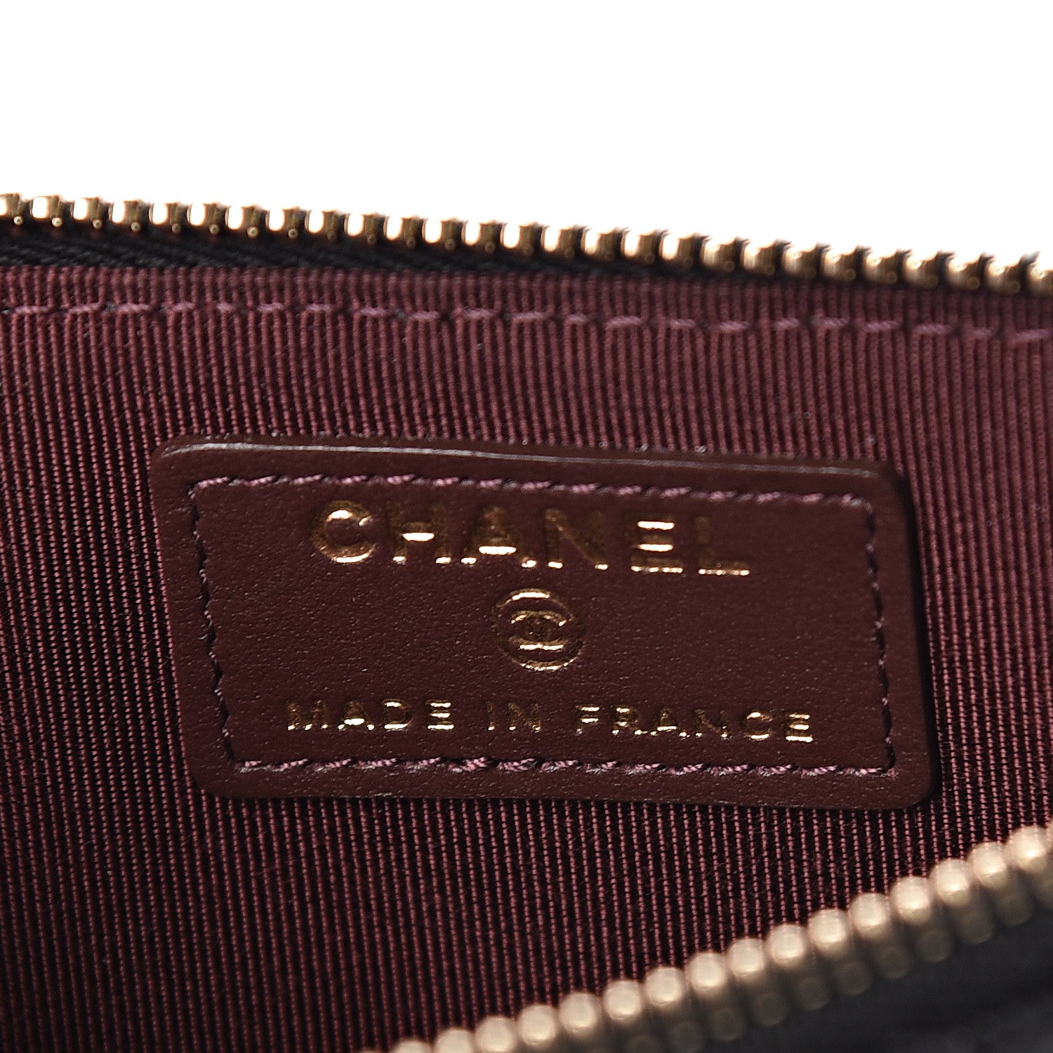 Chanel Caviar Quilted Classic Flat Wallet Pouch Black 6 of 8