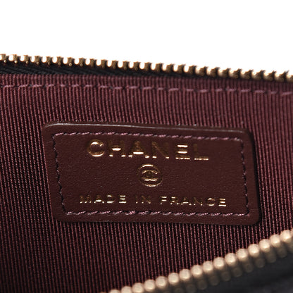 Chanel Caviar Quilted Classic Flat Wallet Pouch Black 6 of 8