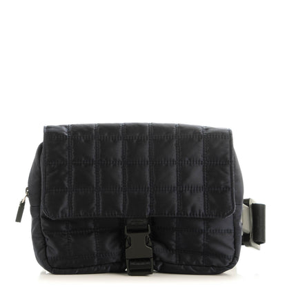 Chanel Nylon Quilted Sport Waist Bag Navy 1 of 6