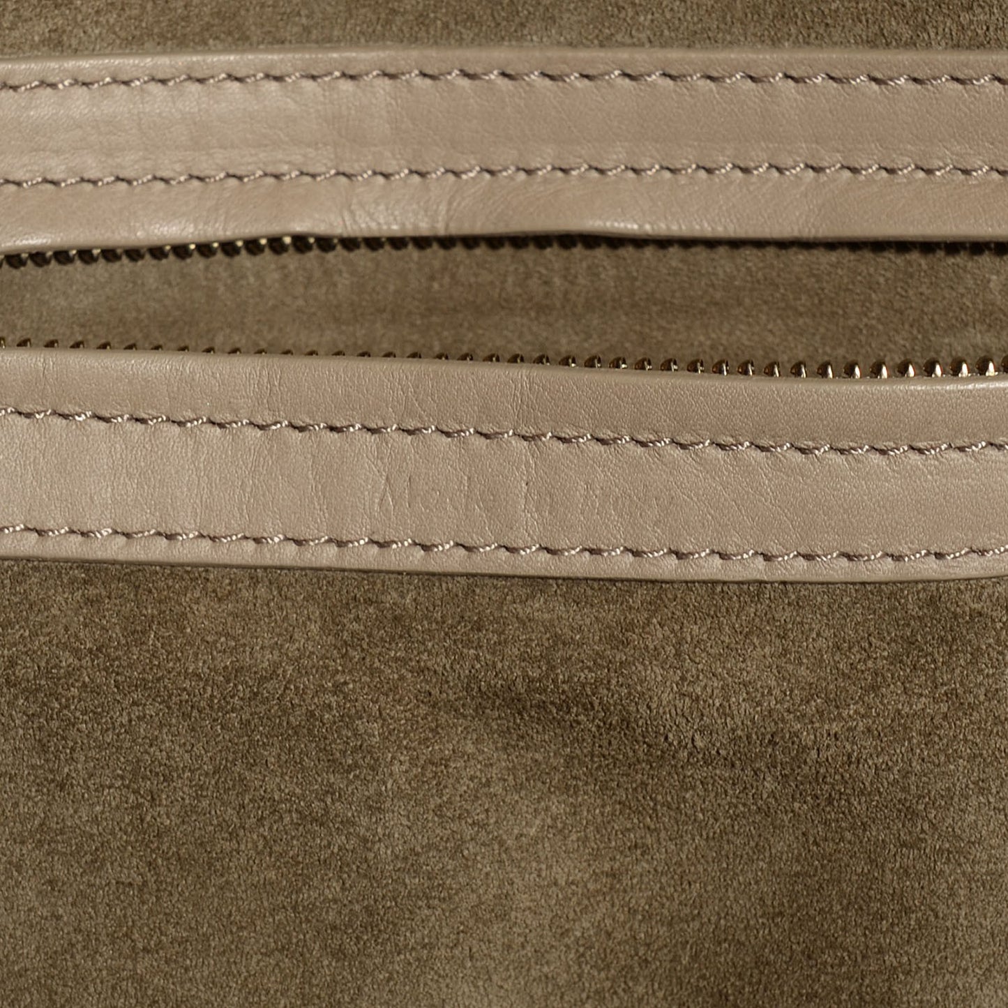 Supple Calfskin Medium Phantom Luggage Light Khaki