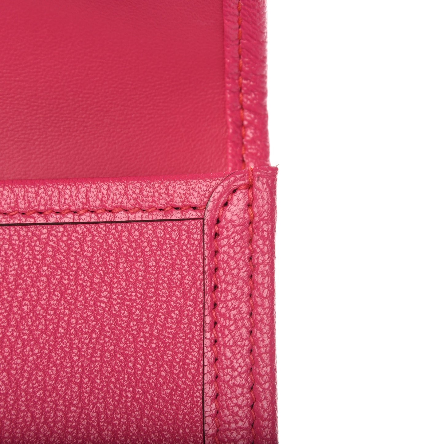 Chèvre Mysore Jige Elan 29 Clutch Rose Shocking