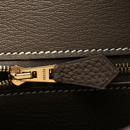 Hermes Togo Birkin 25 Etoupe 18 of 33