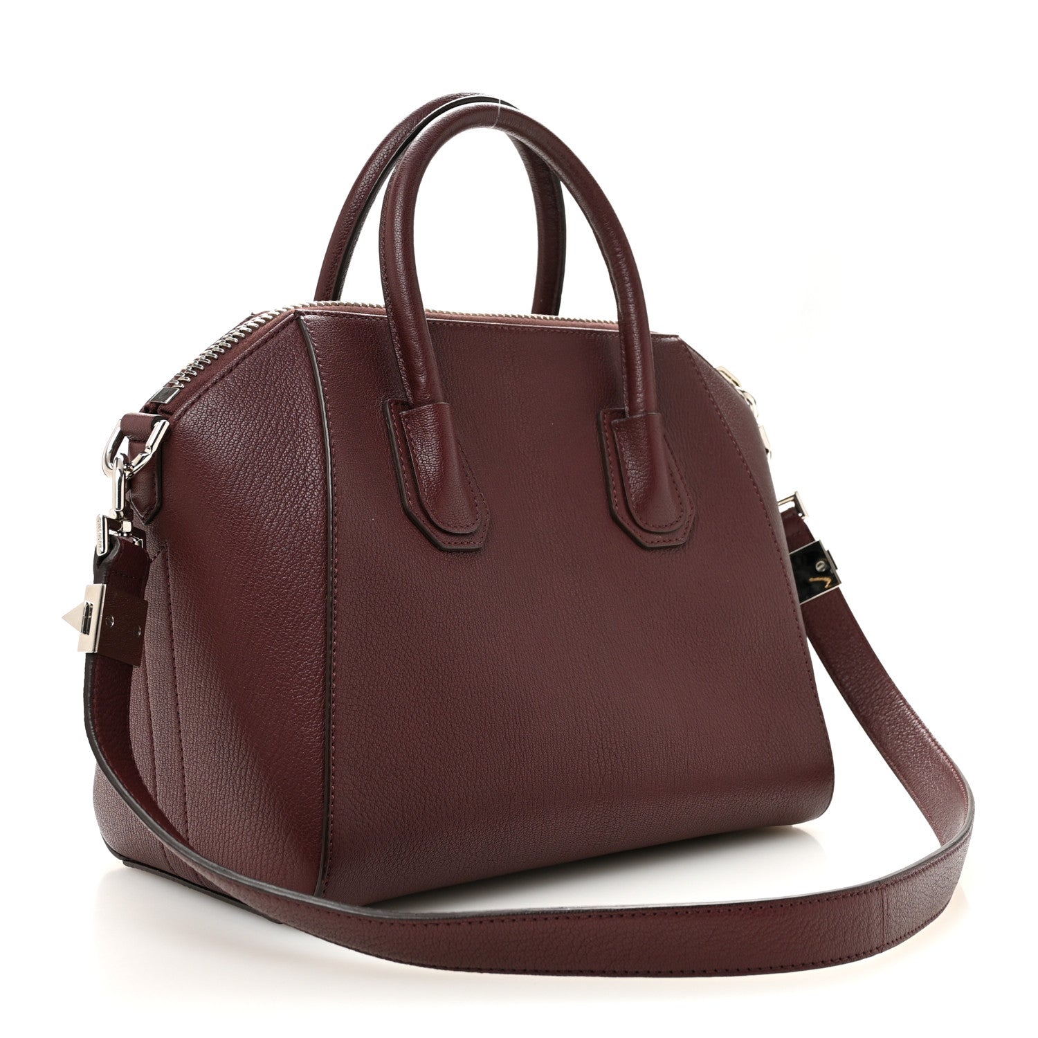 Givenchy Sugar Goatskin Small Antigona Oxblood 3 of 11