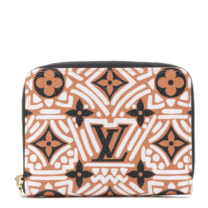 Louis Vuitton Monogram Giant Crafty Zippy Coin Purse Creme Caramel 1 of 10