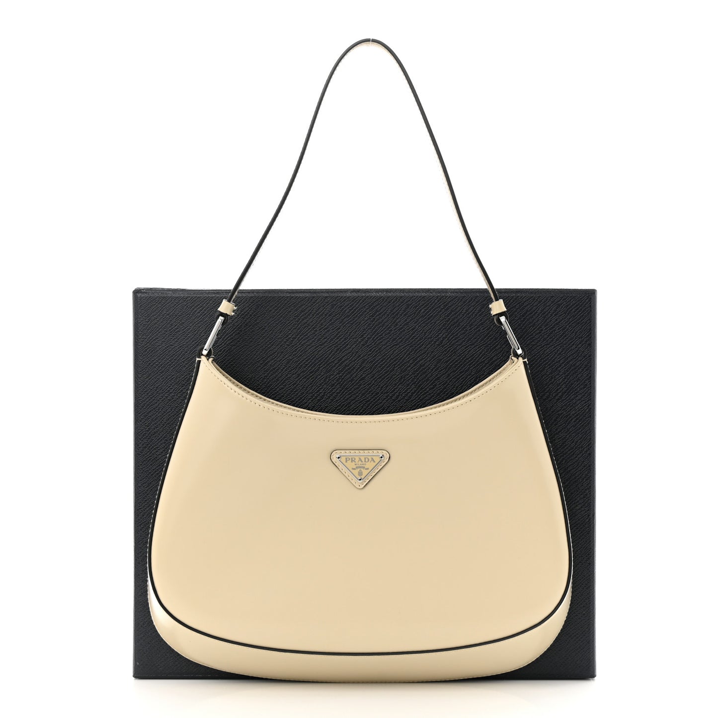 Spazzolato Cleo Shoulder Bag Deserto Black