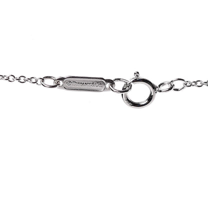 Tiffany Platinum Diamond Pink Sapphire Bubble Pendant Necklace 5 of 7