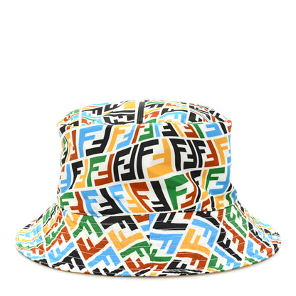 Fendi Nylon FF Vertigo Reversible Bucket Hat Multicolor 11 of 14