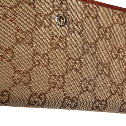 Gucci Monogram Dice Continental Wallet Bronze 10 of 10
