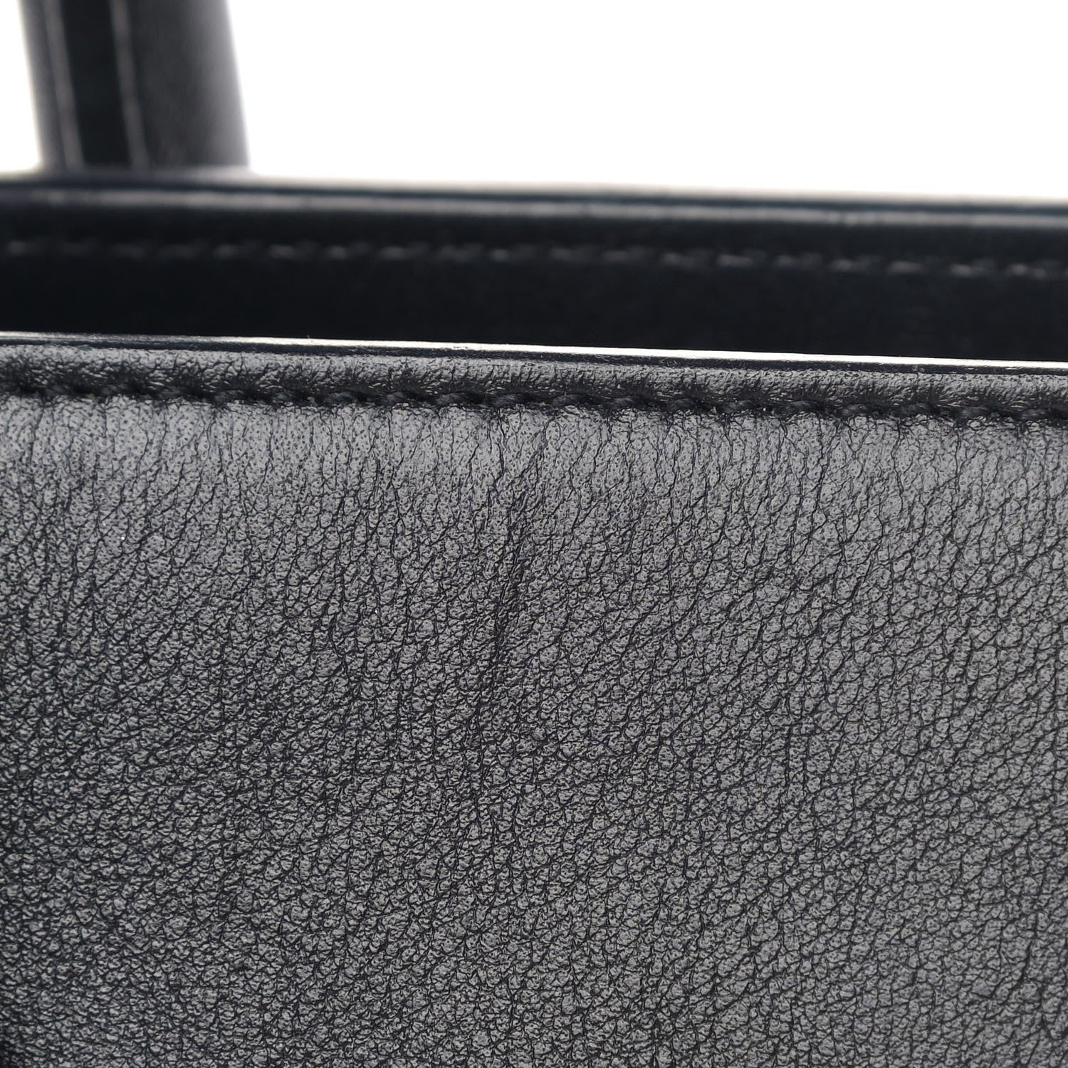 Saint Laurent Calfskin Small Sac De Jour Marine Black 5 of 9