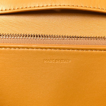 Celine Smooth Calfskin Medium Classic Box Flap Bag  Daffodil 6 of 10