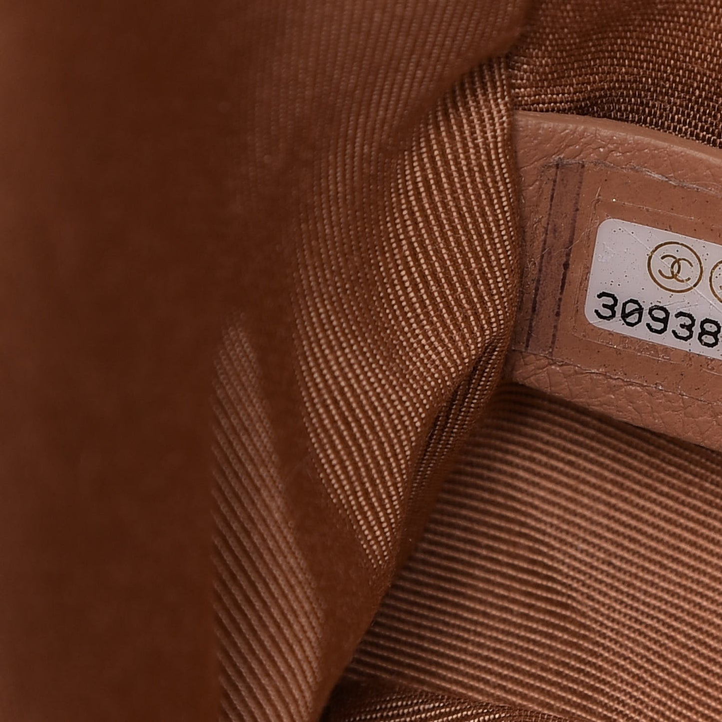 Lambskin Quilted Large 19 Flap Brown