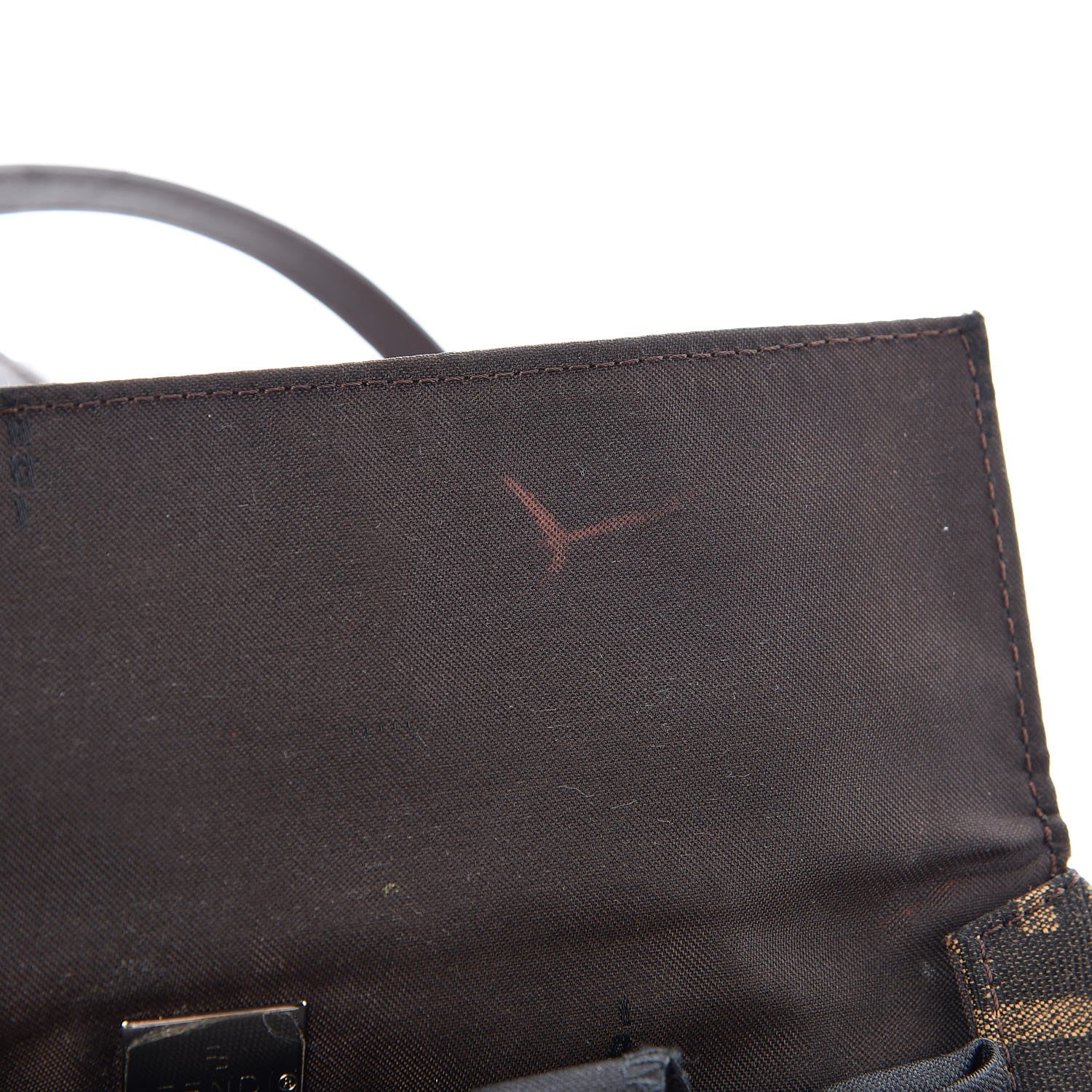 Fendi Zucca Small Handbag Tobacco 8 of 9