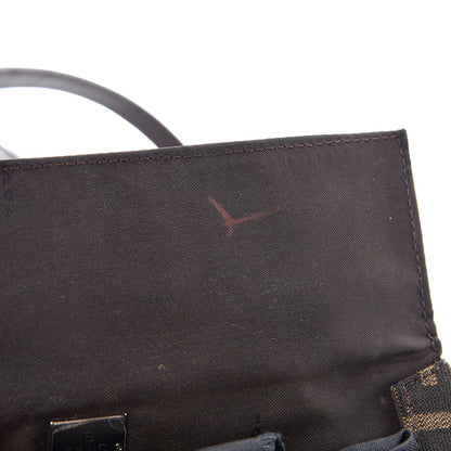 Fendi Zucca Small Handbag Tobacco 8 of 9