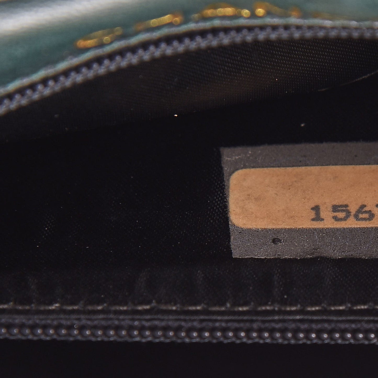 Lambskin CC Single Flap Green