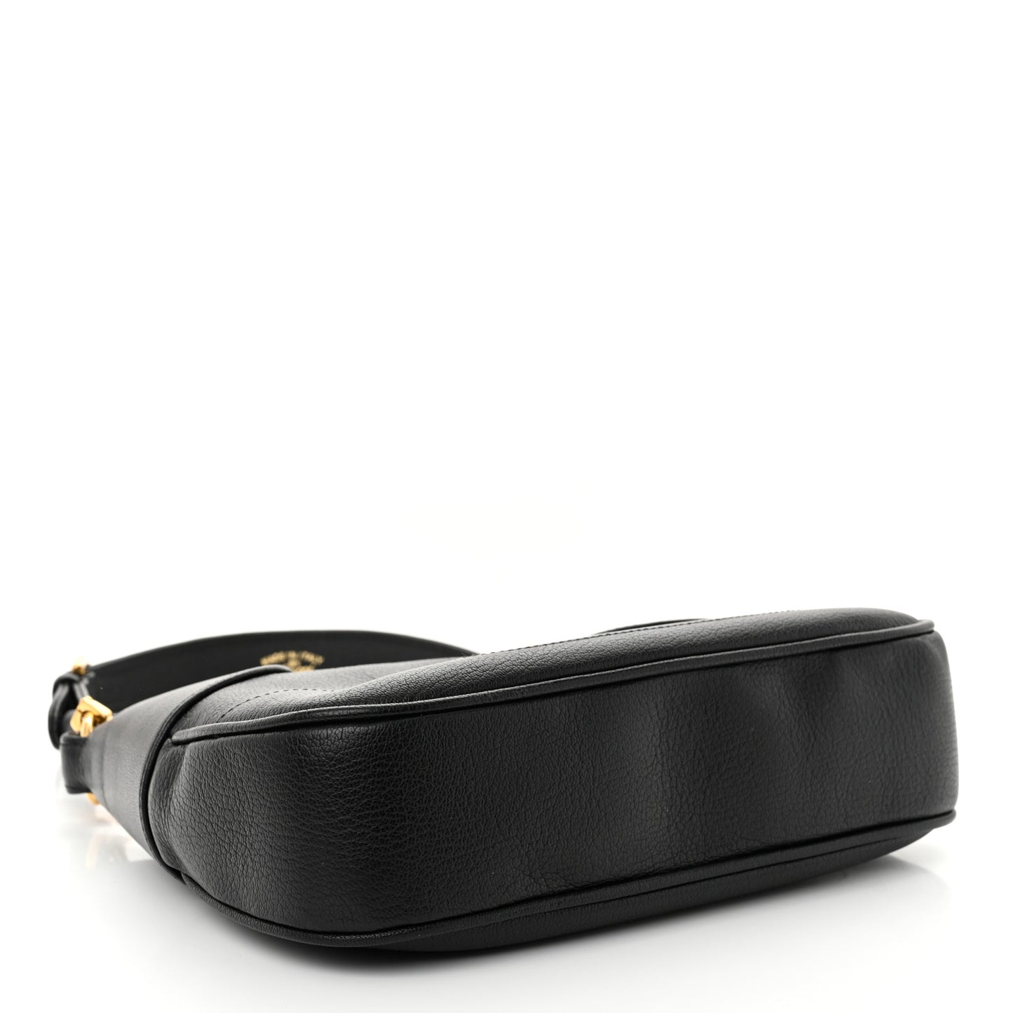 Goatskin Small Aphrodite Shoulder Bag Black