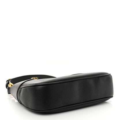 Gucci Goatskin Small Aphrodite Shoulder Bag Black 4 of 13