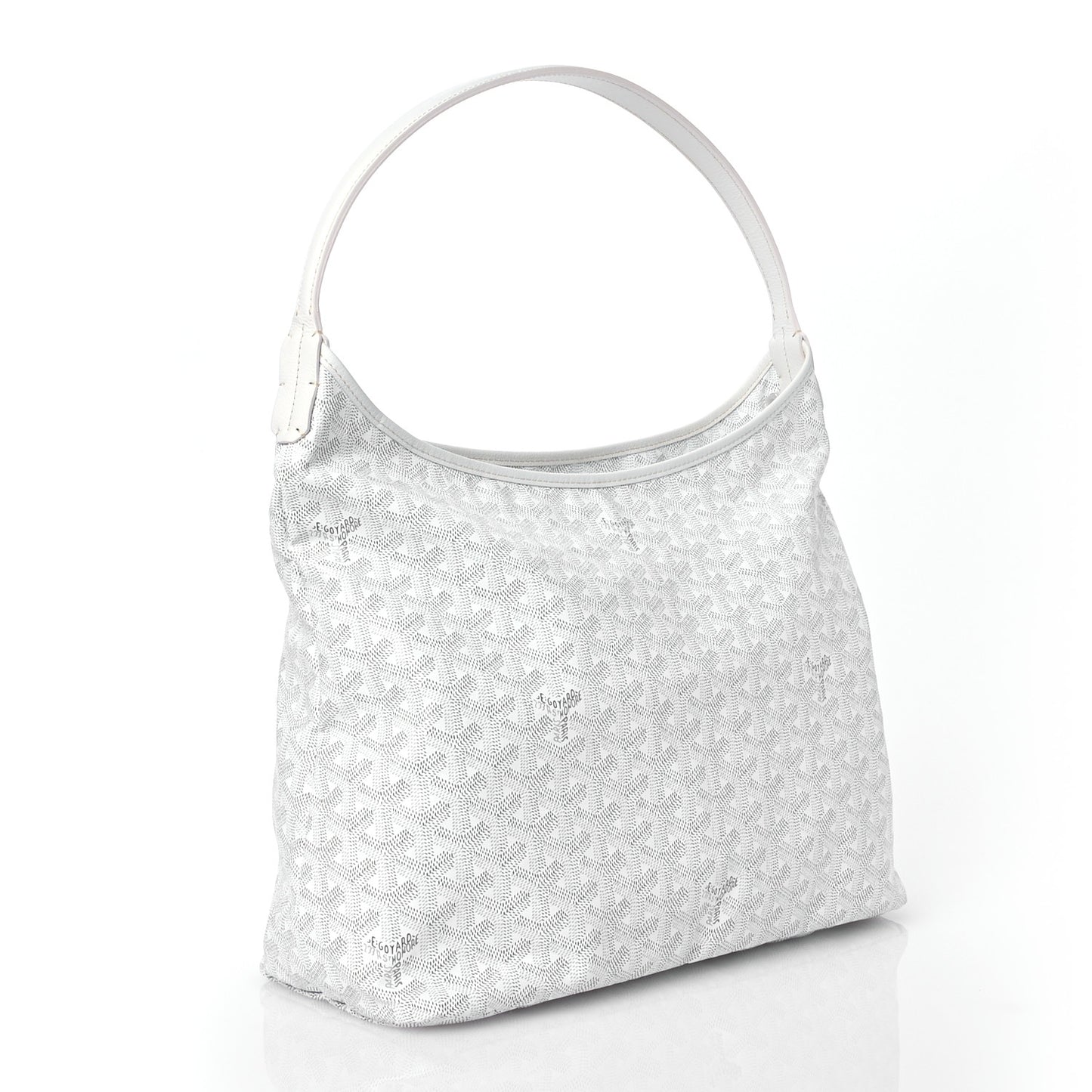 Goyardine Boheme Hobo White