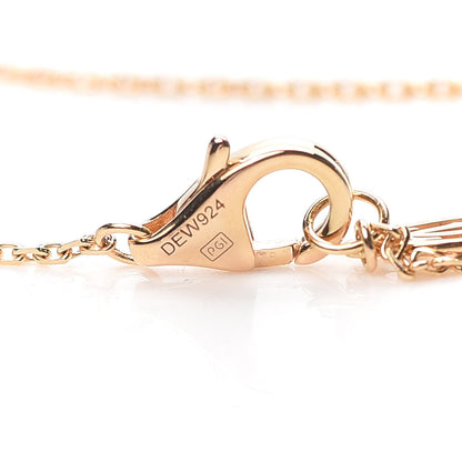 Cartier 18K Pink Gold Diamond XS D'Amour Pendant Necklace 5 of 6