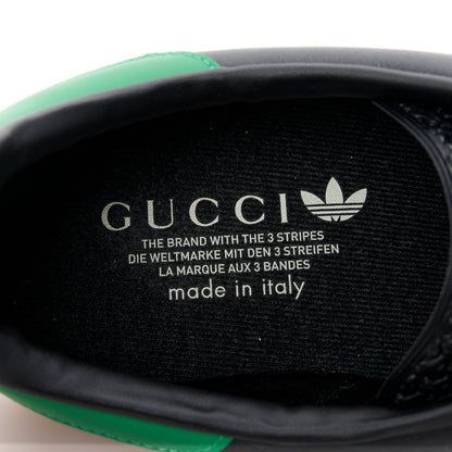 Gucci X ADIDAS Suede Madeira Demetra Mens Gazelle Sneakers 12.5 Oatmeal Black New Shamarock Hibiscus Red 7 of 9