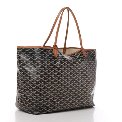Goyard Goyardine Saint Louis GM Black Gold 3 of 13