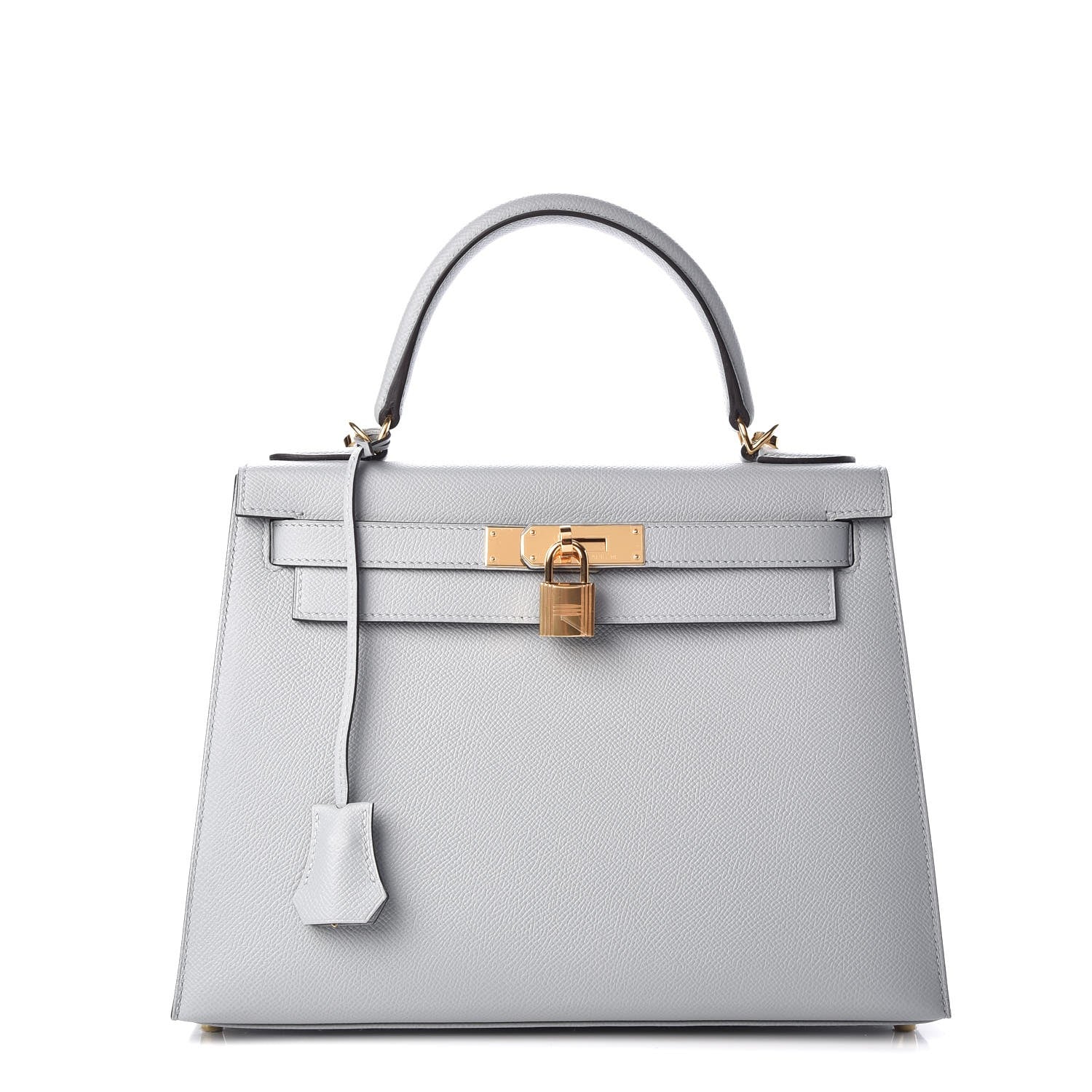 Hermes Epsom Kelly Sellier 28 Bleu Glacier 1 of 36