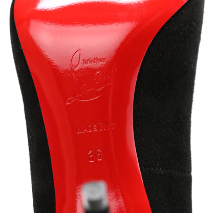 Christian Louboutin Suede Fifi 80 Pumps 36 Black 6 of 10