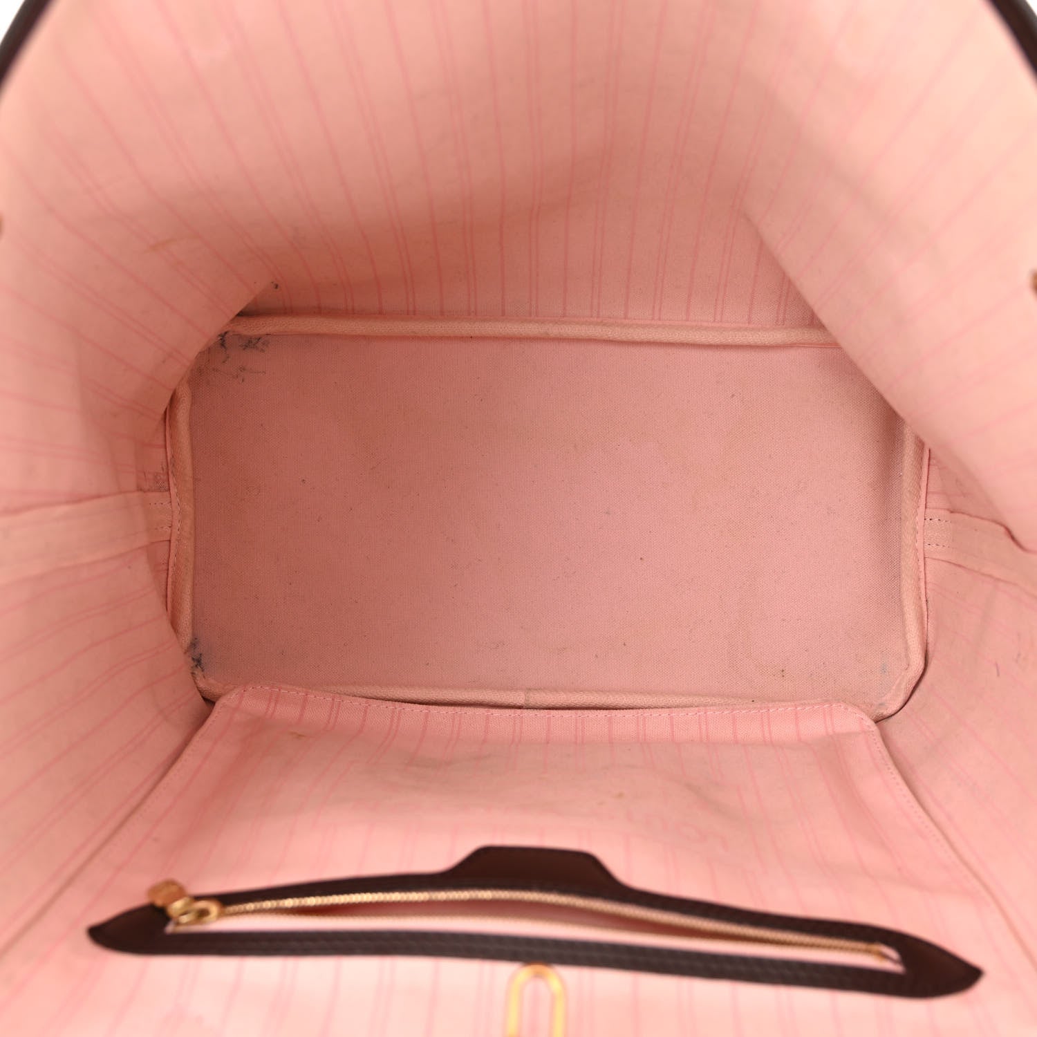 Louis Vuitton Damier Ebene Neo Neverfull MM Rose Ballerine 6 of 12