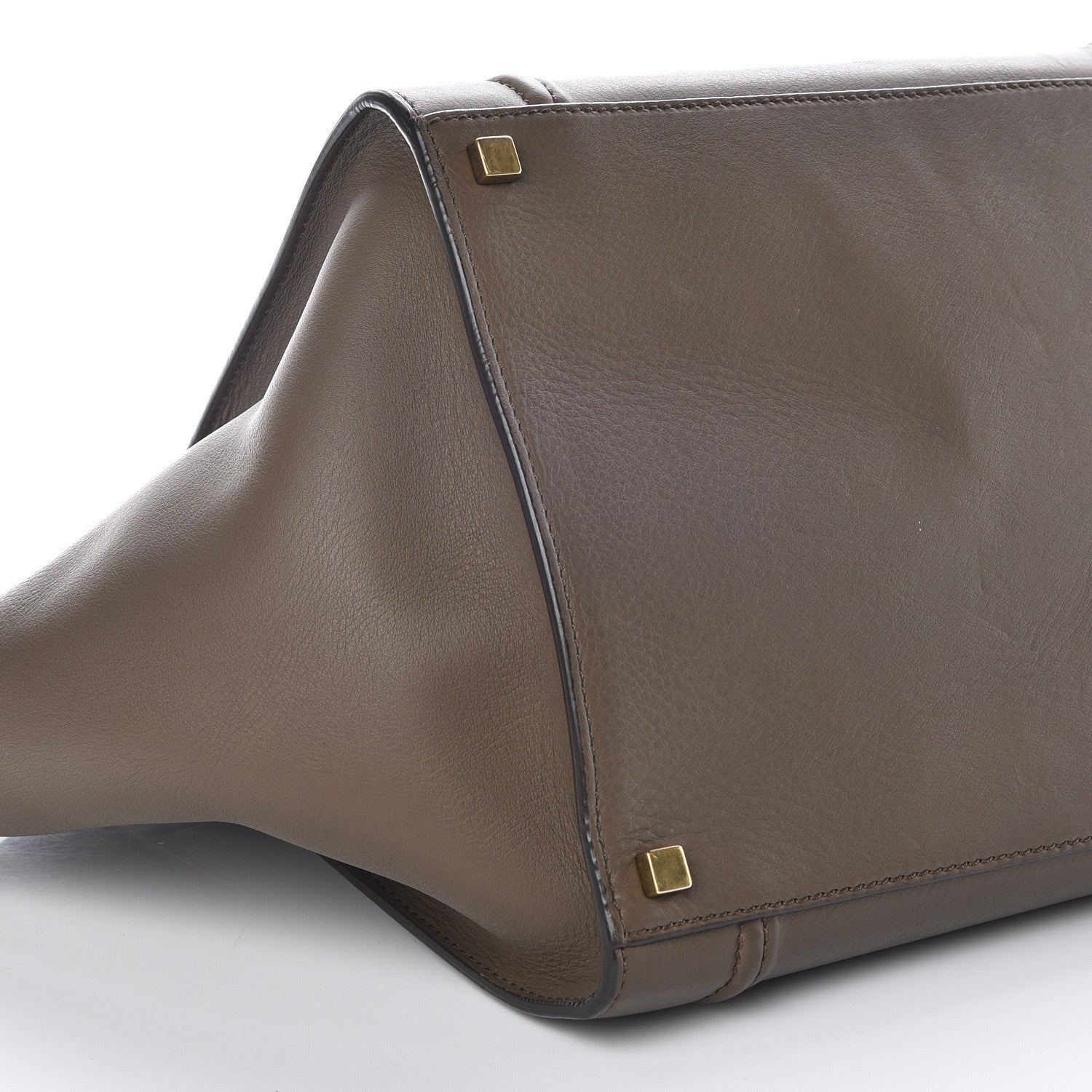 Celine Supple Calfskin Medium Phantom Luggage Khaki 8 of 12