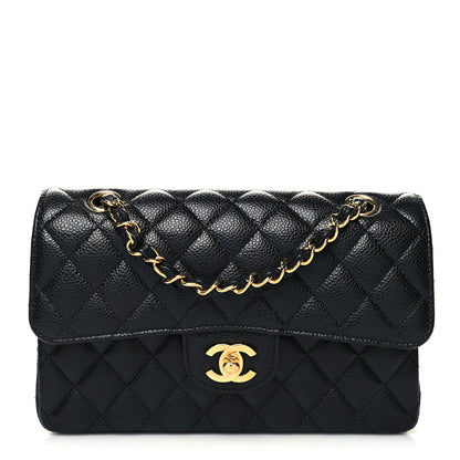 Chanel Caviar Quilted Small Double Flap Black 1 of 10