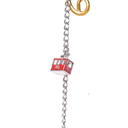 Chanel Paris Salzburg Charm Necklace Silver 5 of 11