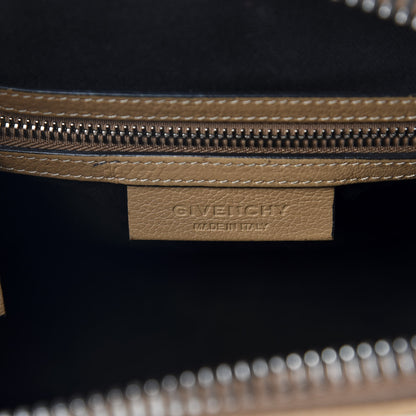 Givenchy Sugar Goatskin Small Tri-Color Antigona Beige Black Brown 9 of 10