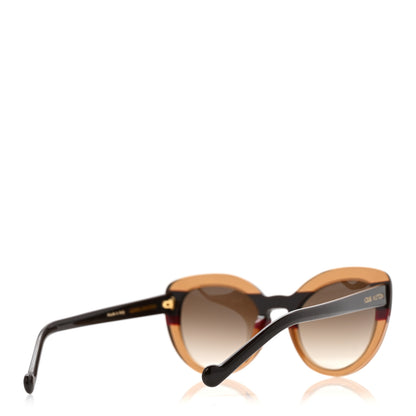 Louis Vuitton Peony Sunglasses Z0786W Brown Glitter 4 of 8
